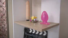 Thumbnail of Behind The Scenes. MICHEL ANDERSON, LILY JONES AND ALEXA LEWIS.