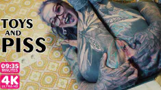 Thumbnail of ANAL Gapes And PISS On Books And TOYS - PEE, ANAL, ATM, Toys (Goth, Punk, Alt Porn)