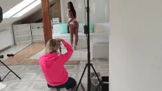 Thumbnail of Full &F Studio BTS Of Jennifer Mendez