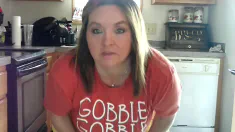 Thumbnail of Sexy BBW Thanksgiving Step-Mom Bakes Cookies