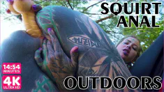 Thumbnail of Naughty TATTOO Model PUBLIC Masturbation, Alternative Teen ANAL SQUIRT Outdoors, Anal Gape, Prolapse (Goth, Punk, Alt Porn)ZF071