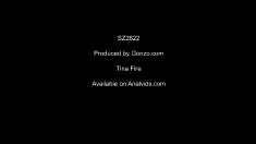 Thumbnail of Piss Drinking Slut Tina Fire Vs 4 Huge BBC With Balls Deep DP