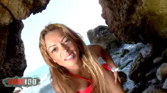 Thumbnail of Brazilian Babe Anita Ribeiro Ass Fucked At The Beach