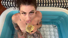 Thumbnail of Having A Fine Glass Of PISS