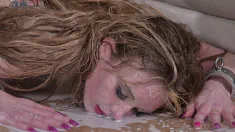 Thumbnail of Interracial BDSM Airtight Punishment For Petite Blond Baby Kxytten