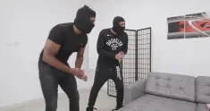 Thumbnail of Masked Looters Vs Emily Pink, 5On1, BBC, ATM, Balls Deep Anal, DAP, Rough Sex, Big Gapes, Buttrose, Creampie Swallow