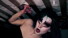Thumbnail of Sexy Monster Under The Bed Sucks Dick!- Fantasy Porn Horror