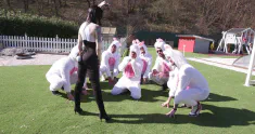 Thumbnail of Easter Bunnies Gone Wild, Anna De Ville, 7On1, Anal And No Pussy, ATM, Balls Deep Anal, DAP, TAP, Big Gapes, Swallow