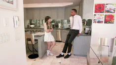 Thumbnail of Slutty Student Aria Lee Takes Teachers BBC For A Passing Grade