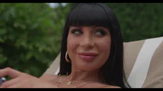 Thumbnail of Busty Valentina Ass Fucked Outdoors In The Rain By Young Sam Bourne - Cum On Pussy