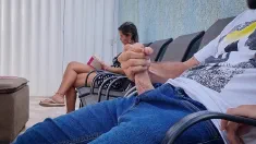 Thumbnail of I Got Chubby Waiting For The Appointment, She Came And Sucked Up The Balls