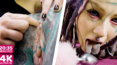 Thumbnail of PET PLAY Dominatrix Controls TATTOO Cat-Girl - ANAL, Lesbian, Butt Plug
