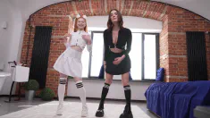 Thumbnail of Step Sisters Aliska + Ice Di = Triple Anal , Triple Pussy , DAP , DPP