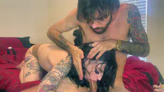Thumbnail of Submissive Goth Slut Gets Fucked Hard And Creampied