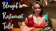 Thumbnail of Juicy Stranger Sucks Big Dick In Restaurant Toilet During The First Hour Of Dating