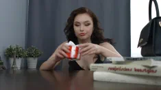 Thumbnail of Stud Fucks Young Horny Office Worker In All Her Holes