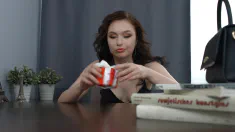 Thumbnail of Stud Fucks Young Horny Office Worker In All Her Holes