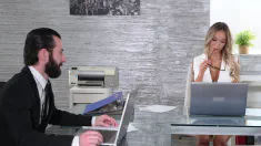 Thumbnail of Wild Office DP With Busty Blonde Boss Monika Fox