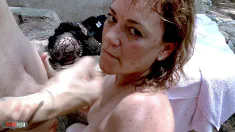Thumbnail of Kevin White Fucking Spanish Granny Delia Rosa While Her Is Watching