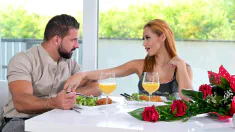 Thumbnail of Sex-Addicted Veronica Leal DP’D By Dinner Date And Boyfriend