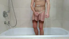 Thumbnail of Sissy Slut Quick Relaxation Before Bed In European Hotel On Business Trip