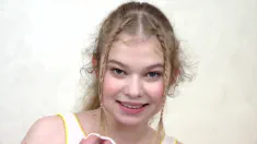 Thumbnail of 4On1 Small Babe Meow Miu 18Yo Gets Interracial Gangbang ATM ATP BBC Manhandle Gapes Cum In Mouth