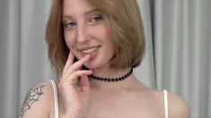 Thumbnail of Emma Korti Tastes A BBC For The First Time 0% Pussy ATM Scqirt Deepthroat Rough Sex Facefuck Cum In Mouth