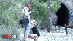 Thumbnail of Fucking At The Beach With The Sublime Young Spanish Debutante Layla Black