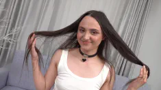 Thumbnail of Krinzh Baby's First Anal Casting ATM Only Anal Deep Throat Face Faking Cream Asshole Squirt Cum In Mouth