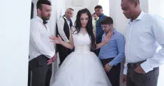 Thumbnail of Slammed Brides, Alicia Trece, 7On1, ATM, Balls Deep, DAP, Rough, Big Gapes, Cum In Mouth, Swallow