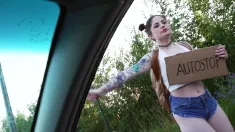 Thumbnail of Sophie Taylor's First Anal Casting 0% Pussy ATM Balls Deep Anal Deepthroat Face Fucking Cum In Mouth