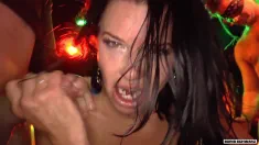 Thumbnail of Cum Mega Bang #1: Veronica Avluv & Nicole 10On2, Gangbang, Intense Anal, DP, 10 Cumloads