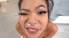 Thumbnail of Interracial Facial Blowjob Action - Quickfap 11M Of Vina Sky By Pure BJ