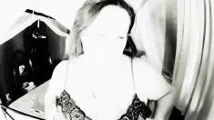 Thumbnail of Black And White Anal Dildo