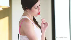 Thumbnail of Cassie Fire Suck On Her Teacher's Hard Cock