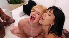 Thumbnail of Behind The Scene From Pregnant Kyra Sex And Her Nurse May Akemi Take On  Big Cocks And Drink Pee Wile They Do Dp And Dap And Sayuri Sakai Gets Anal Fisted By Candy Crush And They Are Assfucked By