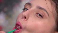 Thumbnail of Hot Teen Funky Town Tastes A Big Black Cock For The First Time 0% Pussy ATM BBC Rough Sex Facefuck Cum In Mouth