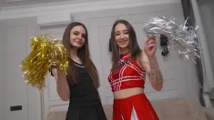 Thumbnail of Skinny Bitch And Asian Babe ! Hot Group DP Party