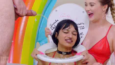Thumbnail of Candy Scott And Grace Lowdie Squirt Colours Out Of Their Assholes - PISS DRINKING TOILET WHORE ATM ATOGM DEEPTHROAT MESSY DOMINATION