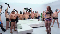 Thumbnail of Raw Bts Part 1 From Julia Maze, 26 Loads, Cum In Mouth, Marina Gold, Bukkake, 5On1, BBC, DAP, Swallow