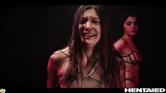 Thumbnail of Real Life Hentai - Valentina Nappi Hard Anal Fuck With Huge Anal Creampie By Alien Monster