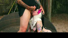 Thumbnail of Rubber Nun Fucks Priest Piss Pussy/Mouth