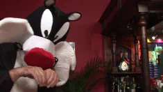 Thumbnail of Brunette With Big Boobs Gets Fucked By A Furry