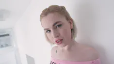 Thumbnail of My First Anal, Greta Foss, BWC, Balls Deep, No Pussy, Rough Sex, Big Gapes, Cum In Mouth, Swallow