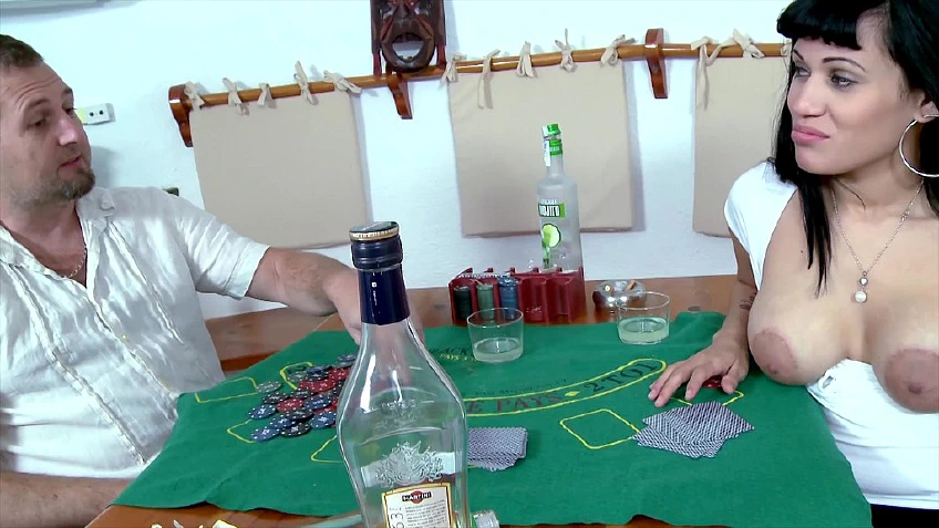 Samantha Pink Looses On Strip Poker By Terry Reid