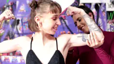 Thumbnail of Slim Strong Girls Muscle Worship