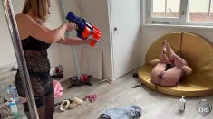 Thumbnail of Inside The Asshole Shooting With A Nerf Gun