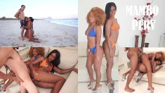 Thumbnail of MAMBO TOUR #6: Jasminy Villar & Rebeca Villar Gets Nasty At The Beach Then Fuck Big Dicks (Anal, ATOGM, Monster Cock, Gapes, Ebony, 1On2, 2On2 )OB171_A