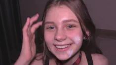Thumbnail of College Cutie Used As A Human Cum Dumpster - PREMIUM