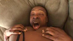 Thumbnail of Ebony Beauty Cherokee Gets Her Pussy Pounded With Black Cock